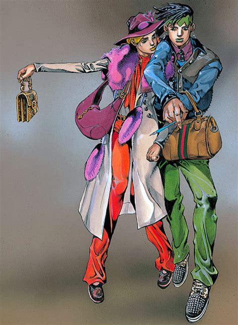 jojos x gucci|gucci x hirohiko araki.